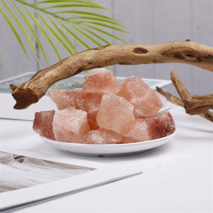 BEINUANCRYSTAL Natural Himalayan Saltwater Mine Crystals Home Decorations for Home 300g
