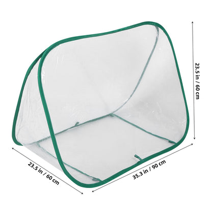 BAZEITFLOW Mini Garden Greenhouse Portable Foldable Plant Care Tent for and Small Plants Design for Spaces Weather-Resistant Growth Chamber for Use