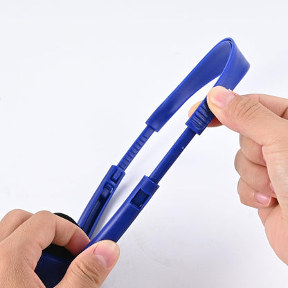 CN-Outlet 50 Pack Classroom Headphones Bulk for Kids School Class Set Headphones for Students Teens Toddler Children and Adults, Wholesale 3.5mm Pulg Wired Earphones-Upgrade (Dark Blue, 50 Pack)