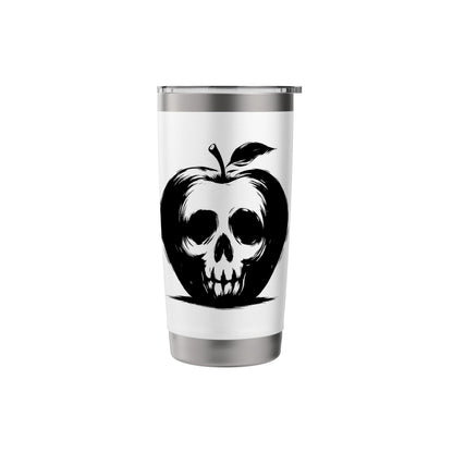 Apple Skull - Creepy Skeleton Apple Halloween Lover Stainless Steel Insulated Tumbler