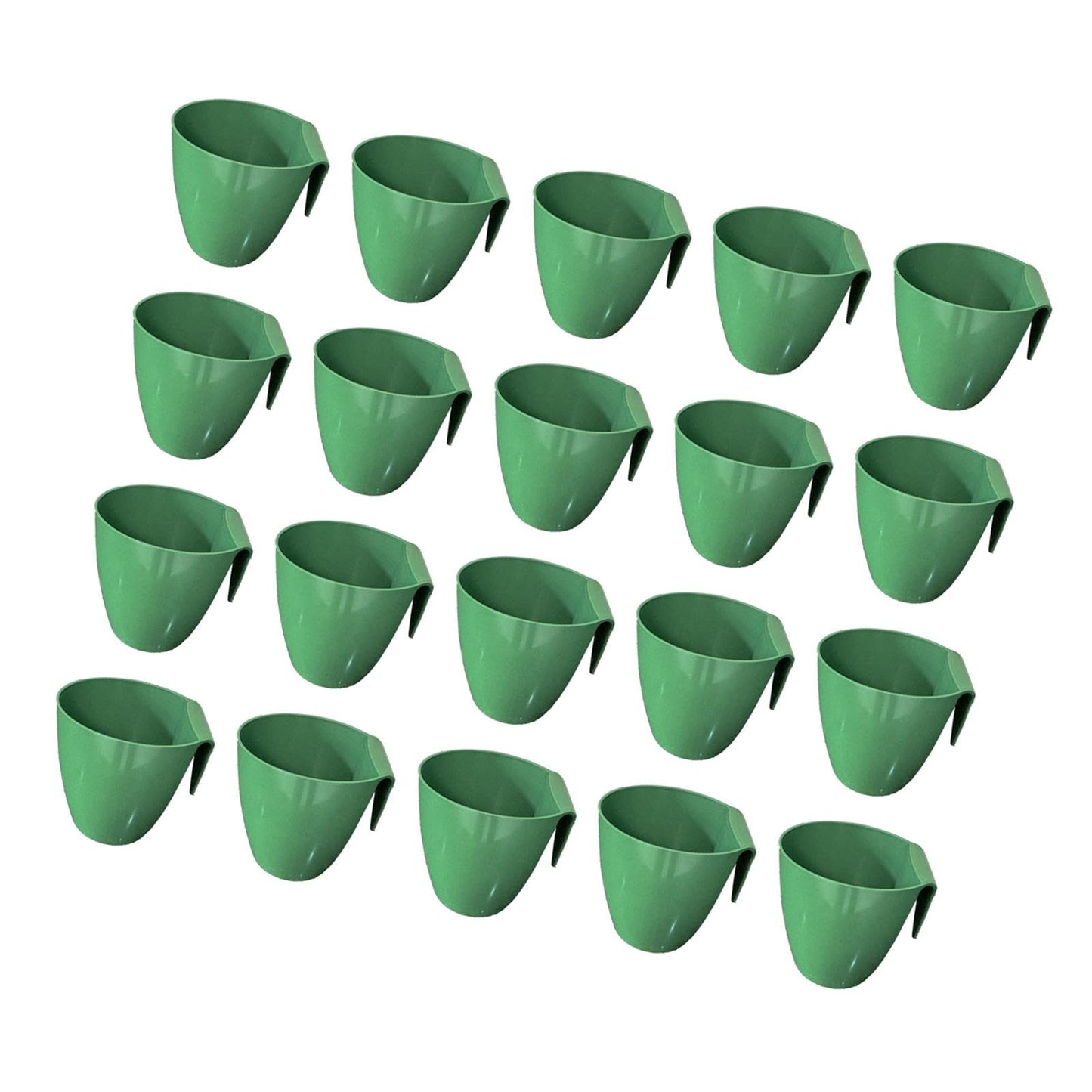 Yunmeryker 20x Strawberry Propagation Cup Seedling Pot Multipurpose Accessories Lightweight for Planting Cultivation Tool Side Hanging, Size L