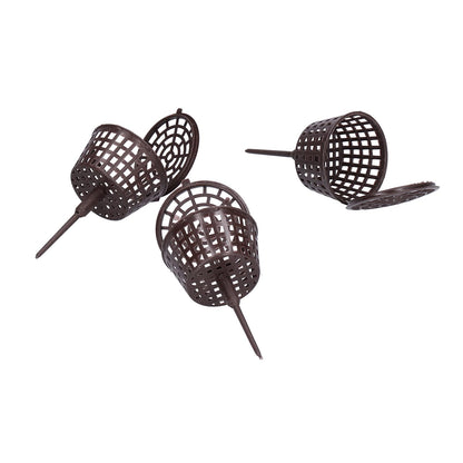 20PCS Plastic Fertilizer Mesh Baskets, Net Cups for Plants with Lids – Planting Containers for Bonsai, Hydroponics, and Fertilization Use