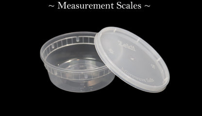 Zekii EXTRA THICK Deli Containers with Lids, [48Sets 8oz] Soup Containers w/Lids Airtight, Disposable, BPA Free, Takeout soup Cups, Meal Prep, Food Storage Containers with Measurements
