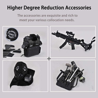 YEIBOBO ! Highly Detail Special Forces 12inch Action Figure SWAT Team (BREACHER)
