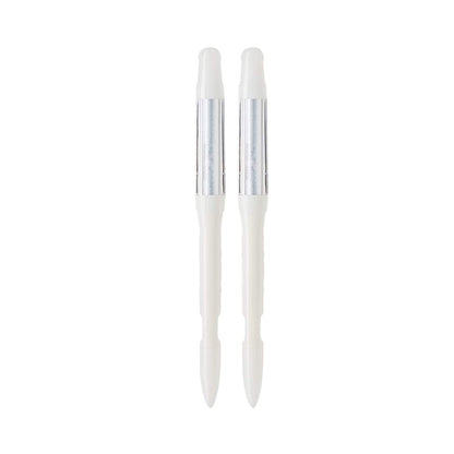 Sustee Aquameter (Small White Refillable - Bundle of 2) - House Plant Soil Moisture Meter, Humidity Sensor Probe, Water Level Indicator - Best for Indoor Potted Plants