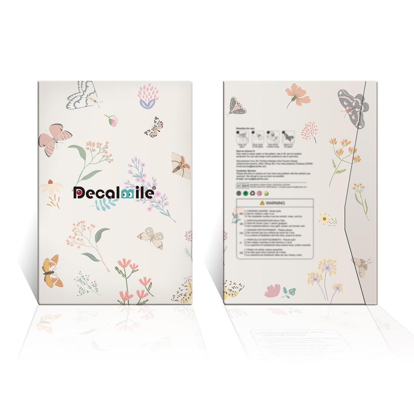decalmile Fall Pumpkin Maple Leaves Double Sided Window Clings Autumn Harvest Dog Cat Scarecrow Birds on Tree Branch Anti-Collision Glass Doors Window Stickers Decals