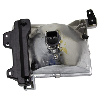 TRQ Headlight Corner Light Assembly Set for 1998-2000 Nissan Frontier, 2000-2001 Xterra, Model LKA87338, White