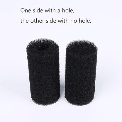8 Pack Pre-Filter Sponge Aquarium Pre Filter Foam Rolls 0.6” Intake Replacement Sponges for Fish Tank Filter Accessories (1.6''Dx3.1''Hx0.6''Intake)