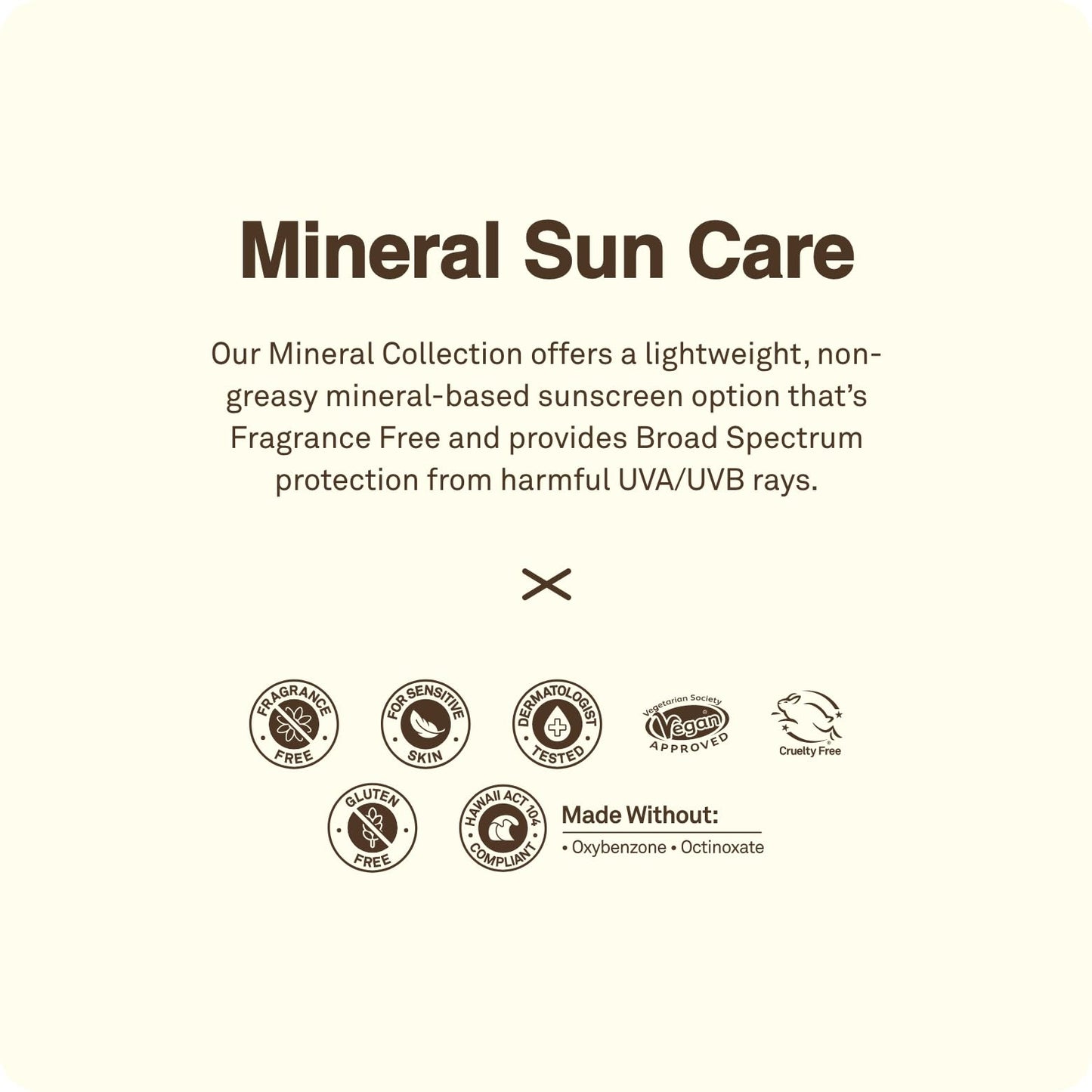 Sun Bum Mineral SPF 50 Sunscreen Body Lotion - Broad Spectrum Moisturizing Sunscreen with Vitamin E - Vegan and Hawaii 104 Act Compliant (Made without Octinoxate & Oxybenzone) - Travel Friendly 3 oz