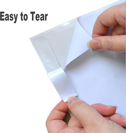 4.5x5.5 Packing List Mailing Envelopes Shipping Envelopes Packing List Clear Adhesive Shipping Label Sleeves Shipping Supplies for Small Businesses(1000 Pcs)