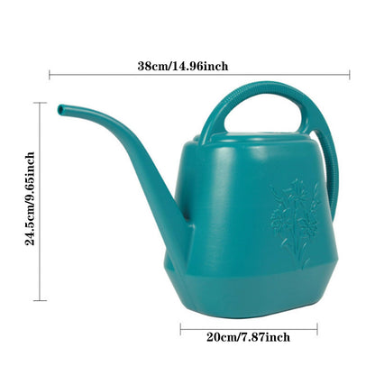 Watering Can Indoor Plants, 1 Gallon Large Capacity Thickened Plastic Long Spout Watering Can with Ergonomic Handle,Durable Small Watering Can for Indoor Plants Bonsai House Flower Garden Office