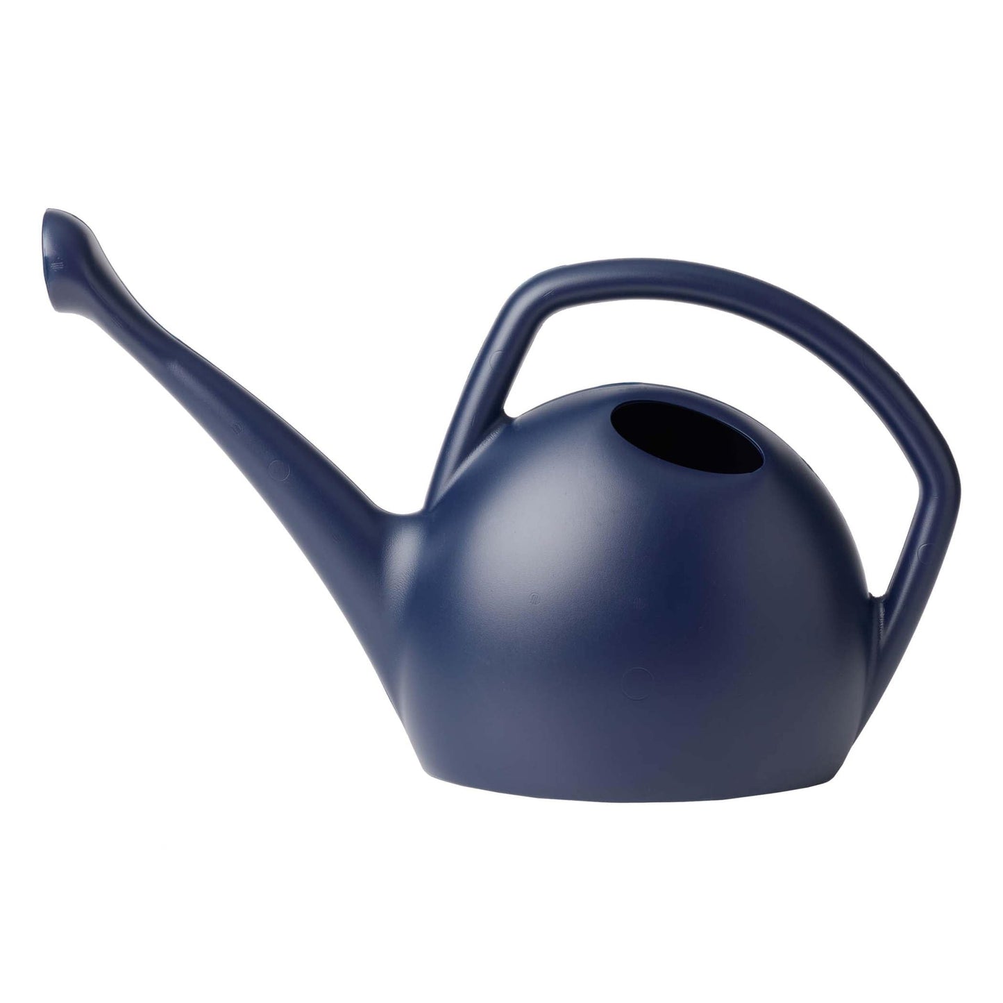 Bloem Rhino 2 Gallon (256 Fl Oz) Navy Blue Resin Watering Can for Indoor and Outdoor Use