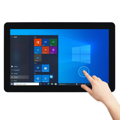 TouchWo 23.8 inch Touch Screen PC Monitor, Intel i7, 8GB RAM, 256G SSD, 16:9 FHD 1080P, Windows 10, Smart Board for Classroom, Meeting & Game, USB, VGA & HD-MI Monitor