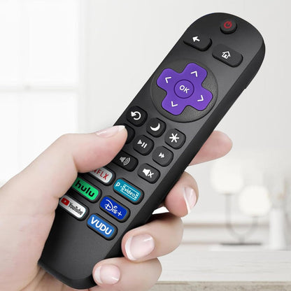 3 Pack Replacement Remote Control for Roku TV - Compatible With TCL, Hisense, Onn, Sharp, Philips (Not for Stick, Box or Speaker)