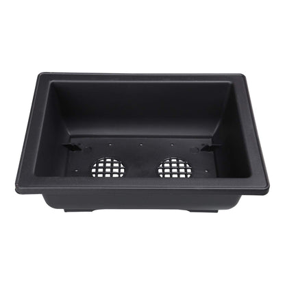 HYDDNice 8Pcs 8.9" Large Plastic Bonsai Training Pots Flower Plant Retro Style Square Nursery Pots
