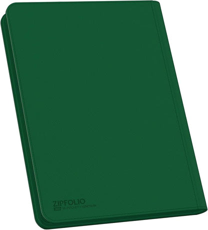 Ultimate Guard Zipfolio 360 – 18 Pocket Xenoskin Green