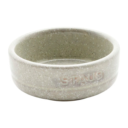 STAUB Ceramic Dinnerware 4-pc Condiment Dish Set - White Truffle
