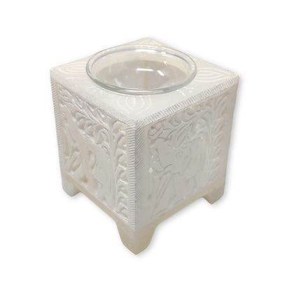 Stone Essential Oil Burner Wax Melt Burners - Aroma Burner - Decorative Tealight Candle Holder Hashcart®