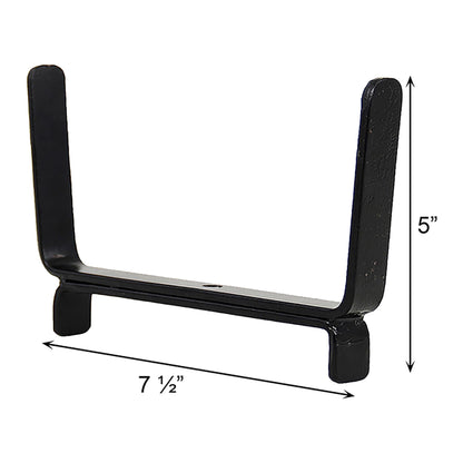 Achla Designs Window Flower Box Deck Railing Brackets, for 2 x 6, BGK-14