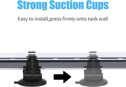 AQUANEAT Aquarium LED Submersible Light 7.5 Inch Underwater Fish Tank Light (Blue)