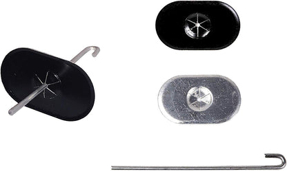 ROTAK Solar Panel Bird/Critter Guard Fastener Clips - Used to Secure Bird Proofing Wire-mesh onto Solar Panels - Removable Without Damage (Package of 30)