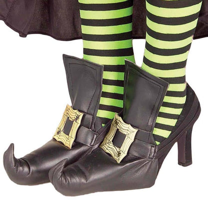 Forum Novelties Witch Shoes Covers, Gold