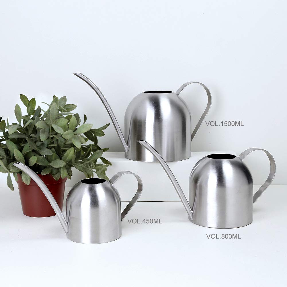 E.Palace Stainless Steel Water Can for Indoor Plants and Garden (30 oz)