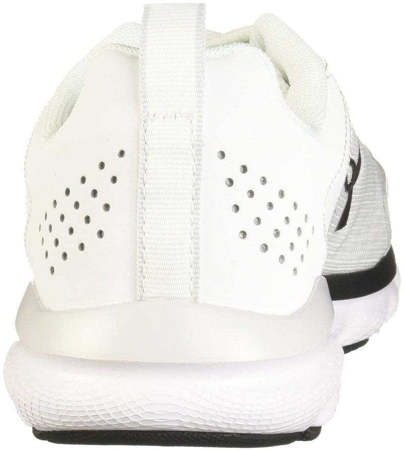Under Armour Mens Charged Assert 9 Road Running Shoe, White (108 Black, 14 US