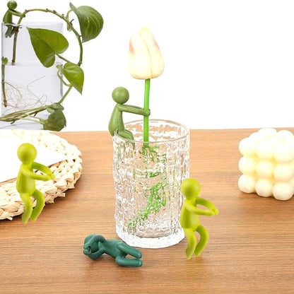 MTOMDY Plant Propagation Friends,Plant Propagation Buddy,Cute Plant Cutting Holder Plant Support for Sprouts, Plant Propagation Station Accessories Gifts for Plant Lovers(15 Pcs)