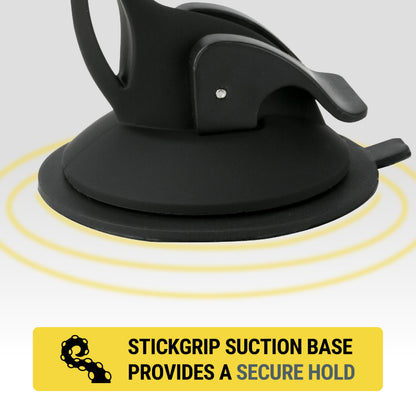 Scosche SUFMPS-SP Universal Cell Phone Stand and Holder with Non-Slip Cradle, Foldable, Adjustable Non-Magnetic Mount for Home Office Desk or Travel Compatible with iPhone, Tablet and All Devices