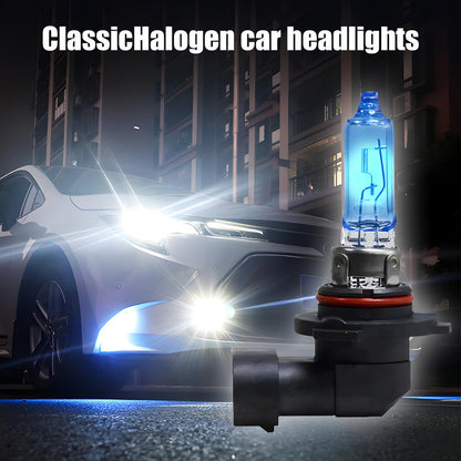 Flygun 9006 Car Halogen Bulbs, Ultra White Light, 12V 100W, 2 PCS, High Beam Low Beam, Fits Most Cars, Trucks, SUVs