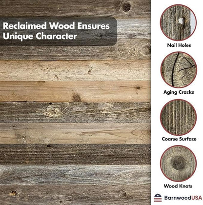 BARNWOODUSA Rustic Farmhouse Decorative Ladder - Our 47 in Ladder can be Mounted Horizontally or Vertically and is Crafted from Upcycled Wood No Assembly Required Robins Egg Blue
