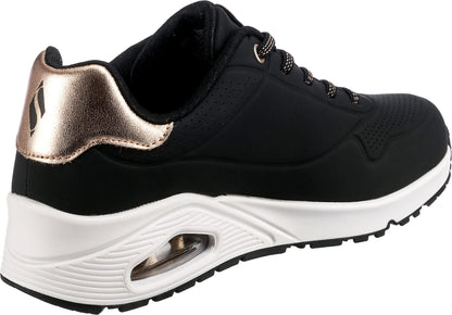 Skechers Women's Uno - Shimmer Away Slip-On Sneaker