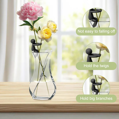 BlissfulSGDM Plant Propagation Buddy, 3pcs Plant Cutting Holder, Plant Buddy Propagation Plant Support for Sprouts, Propagation Buddy for Indoor Gardens Or for Stems, Shoots and Cuttings