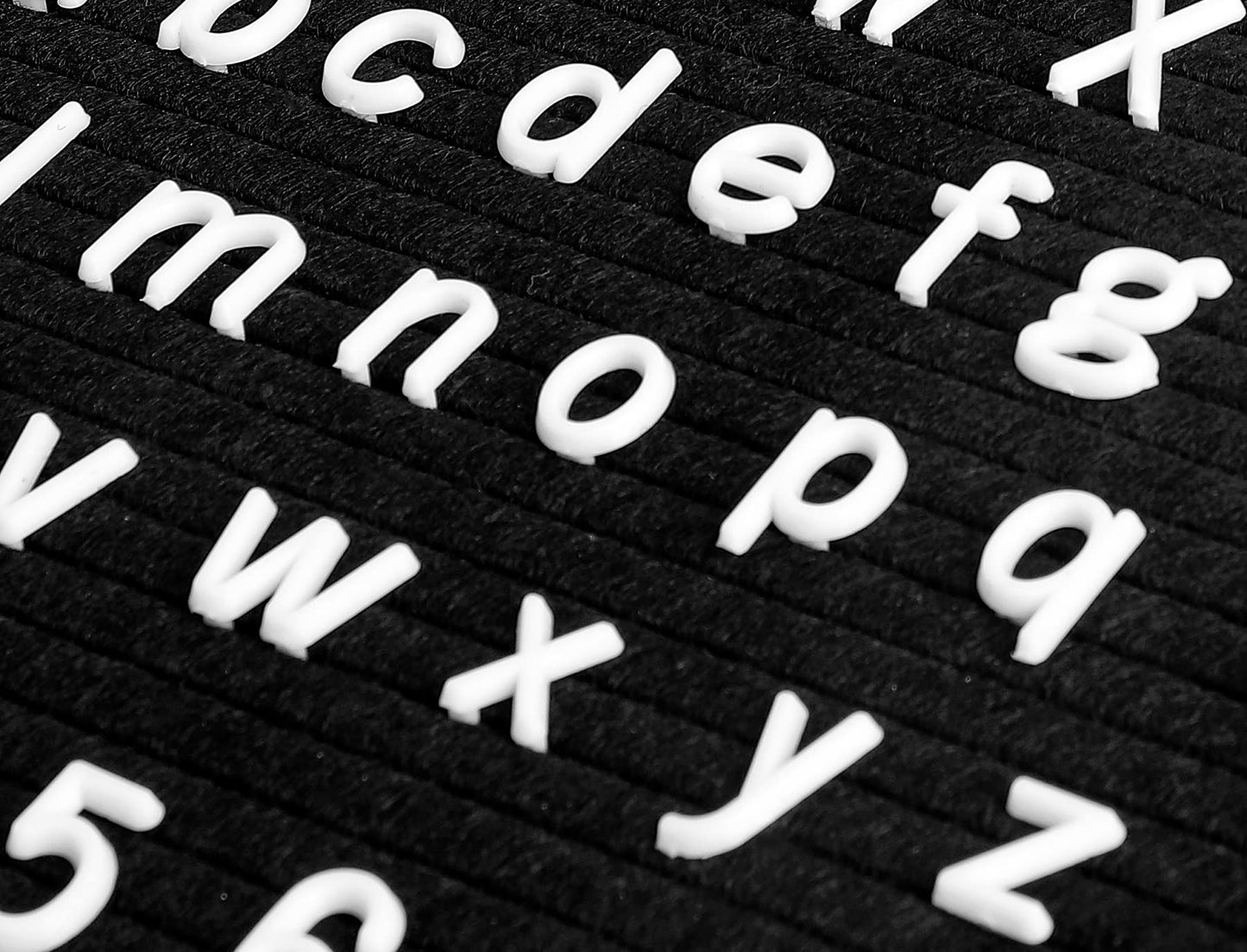 G GAMIT Letters Set - Pre-Cut 390pcs Lowercase Letters Only (No Board Included)