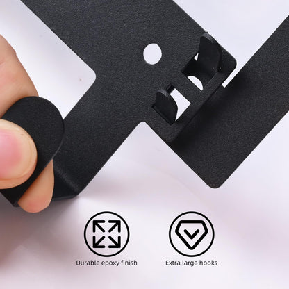 PLALUCY Spider Web Door Hook - Gothic Home Decoration Door Towel Rack - Christmas Wall Decor Towel Hooks for Bathroom Door Mount Wall Mount Coat Hooks Gothic (Spider Web)