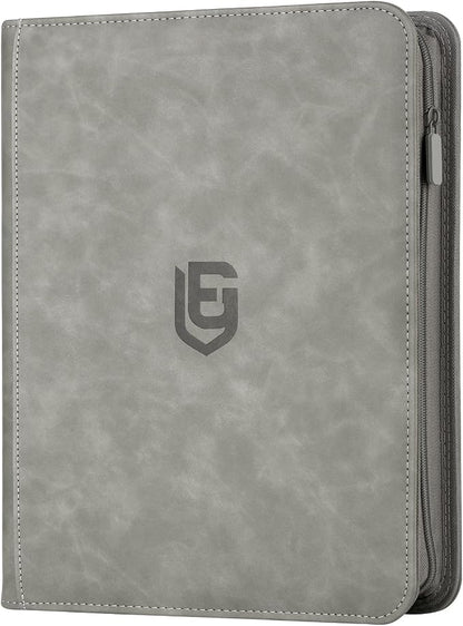 9 Pocket Card Binder,540 Pocket Trading Card Binders,Loading Pocket Collectible Card Album for MTG, TCG, Sport Card, Game Cards Grey