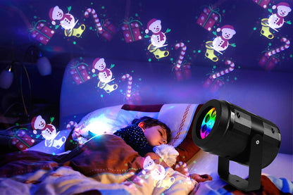 RECUTMS Butterfly Projector Lights,Cupid Love Red Heart LED Projection Lamp for Christmas Valentine's Day Butterfly Anniversary Birthday Party Decorations,Propose,Wedding,Children's Night Light