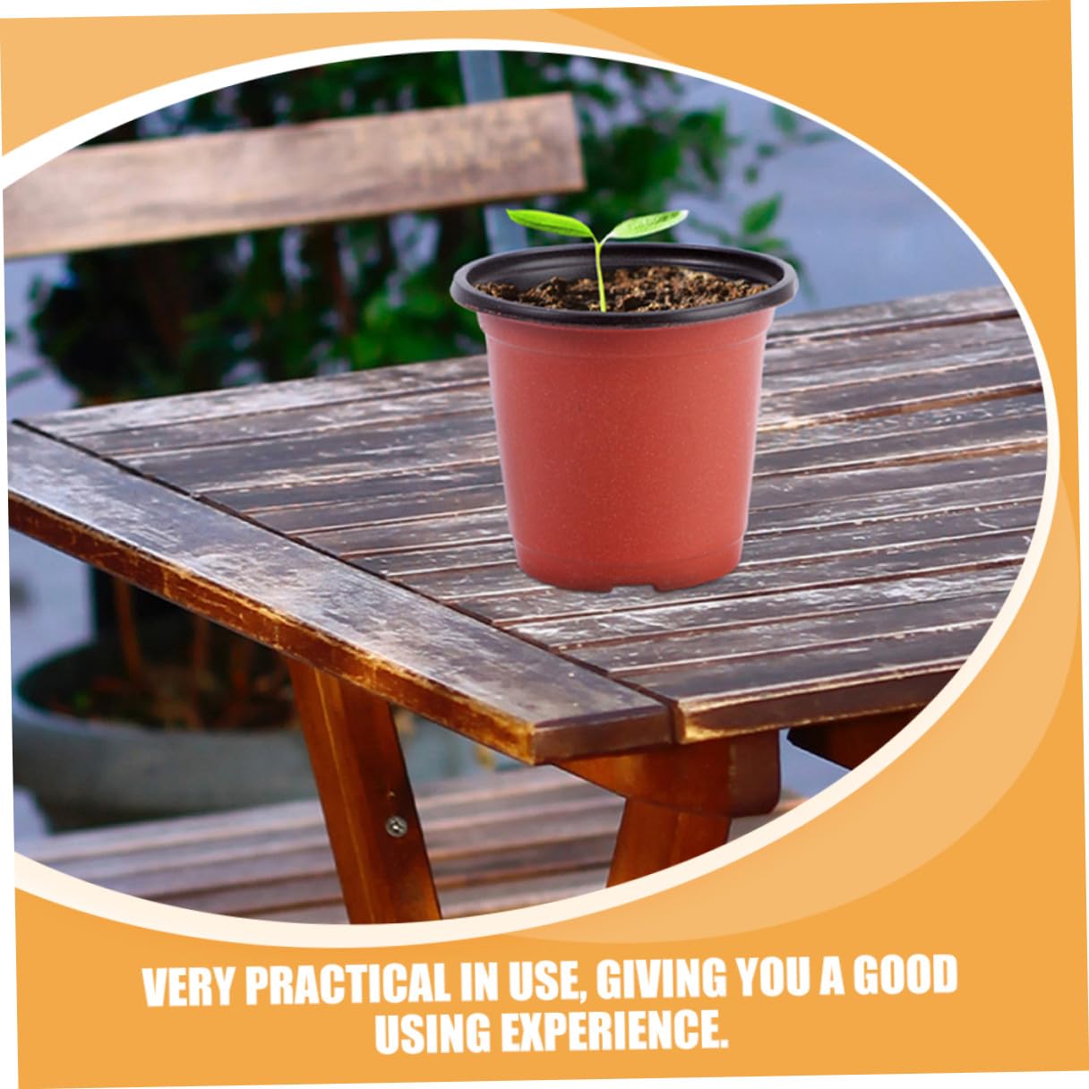 FONDOTIN 120pcs Seedling Nursery Pots with Drainage, Dual-Color Plastic Planting Cups for Strawberry Cuttings, Small Breathable Garden Containers for Seed Starting and Transplanting
