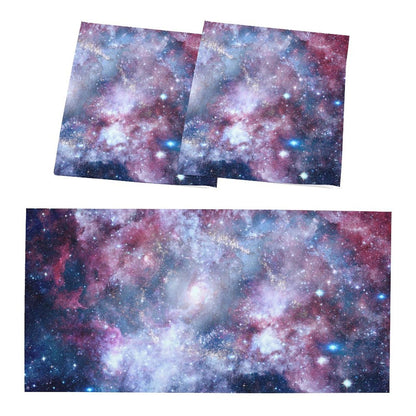 2PCS Magnetic Fluorescent Light Covers - Starry Universe Filters for Classroom & Home Office Drop Ceiling Lamps, 4x2Feet