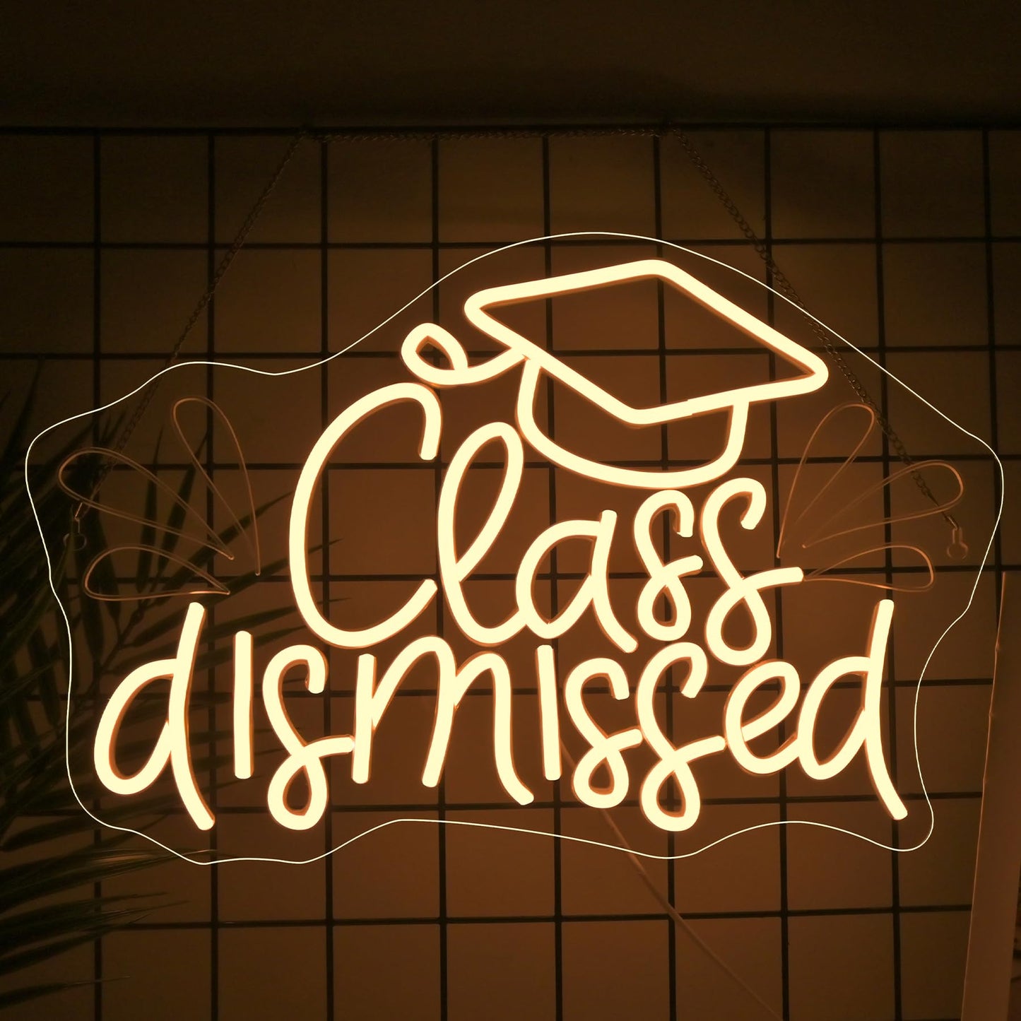 NOSUN This is Our Happy Place Neon Sign Happy Place Neon Signs for Wall Decor Dimmable Warm White LED Signs for Bedroom Classroom Man Cave Home Bar Birthday Party Game Zone Decor Neon Classroom Sign