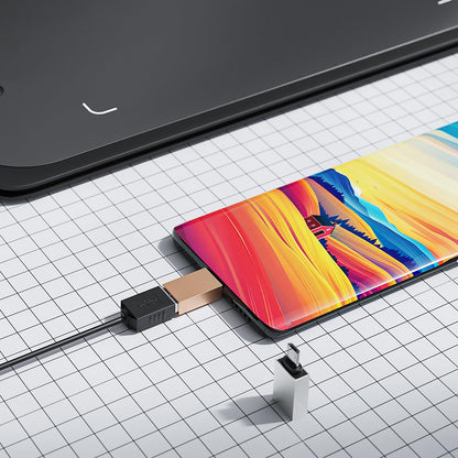 UGEE Drawing Tablet Graphics, M708 V2 Upgrade PC&Computer&Android Device,10x6 Inch Ultra Thin Large Graphic for PC, Pad with 8 Hot Keys Upgrade 16384 Level Battery-Free Stylus for Unleash Creativity