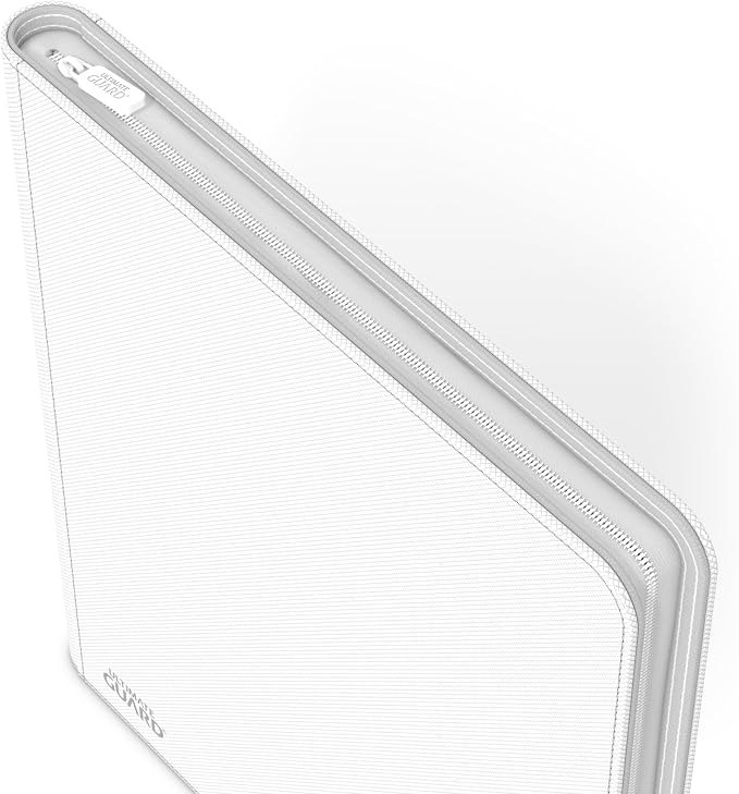 Ultimate Guard Zipfolio 480 – 24 Pocket XenoSkin (Quadrow) White