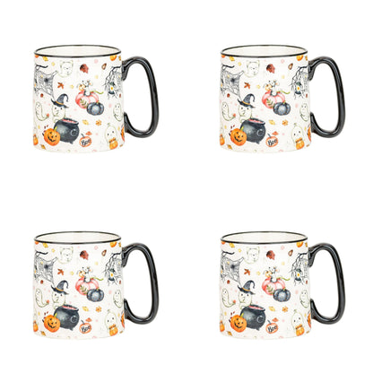 10 Strawberry Street Bella Witchy Ghosts, Set of 4