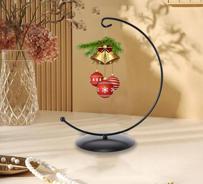 Maibloln Ornament Display Stand Hanger Rack Hook Chrismas Ornament Party Decoration Holder Air Plant Flower Pot Hanging Terrarium Home Office Decoration(newC-Style)