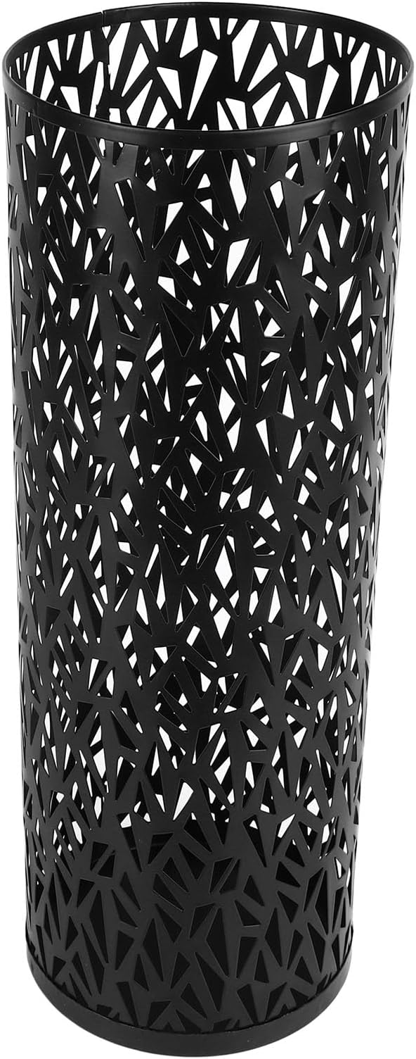 Semme Round Metal Umbrella Holder, and Watertight, Modern Design, Stable for Entryway, Office, Home Use (M)