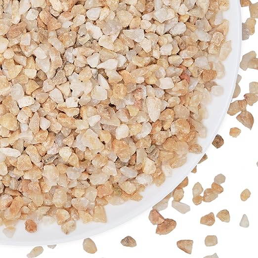 2.5 lbs Coarse Sand for Plants, 1/5 Inch Horticultural Sand for Succulents, Desert Silica Sand for Cactus, Vases, Aquariums, Terrarium, Fish Tank, Drainage Gravel for Potted Plants, Bamboo, Crafts
