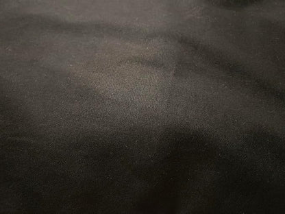 Natural Cotton Canvas Dog Bed – Raw Cotton Filled Pet Cushion Insert, Breathable Eco-Friendly Dog Mattress, Durable Washable Cover with Zipper (Black, Medium 42"x29"x4")