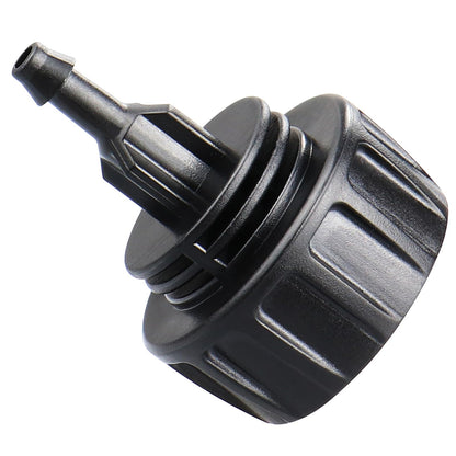 Gardrip 3/4 Inch Female Pipe Thread to 1/4 Inch Drip Irrigation Tubing Adapter: 6 Pieces 1/4 In. Barbed Drip Line x 3/4 In. Faucet PVC Adapter Connect 3/4" FHT Faucet