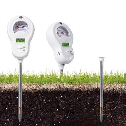 DXOKNQG Soil Moisture Meter, Plant Water Monitor, Hygrometer Sensor for Gardening, Farming, Indoor and Outdoor Plants (Basic Style + one Probe)